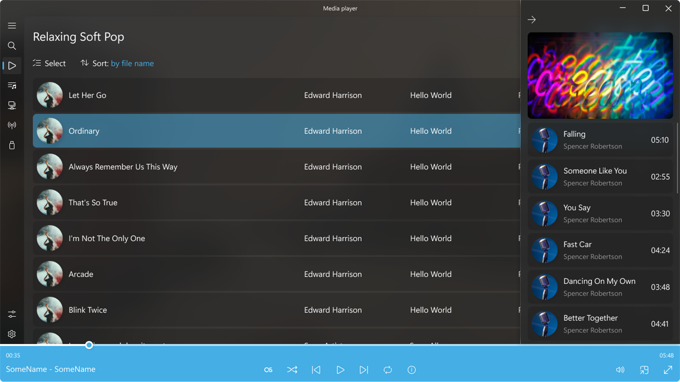 #7. Media Player (Windows) بواسطة: Yellow Elephant Productions