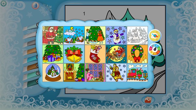Christmas Coloring Book for Kids + screenshot 2
