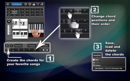 Piano Chords Lite screenshot 2