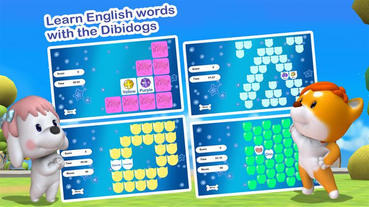 【图】Dibidogs learning English memory game(截图3)
