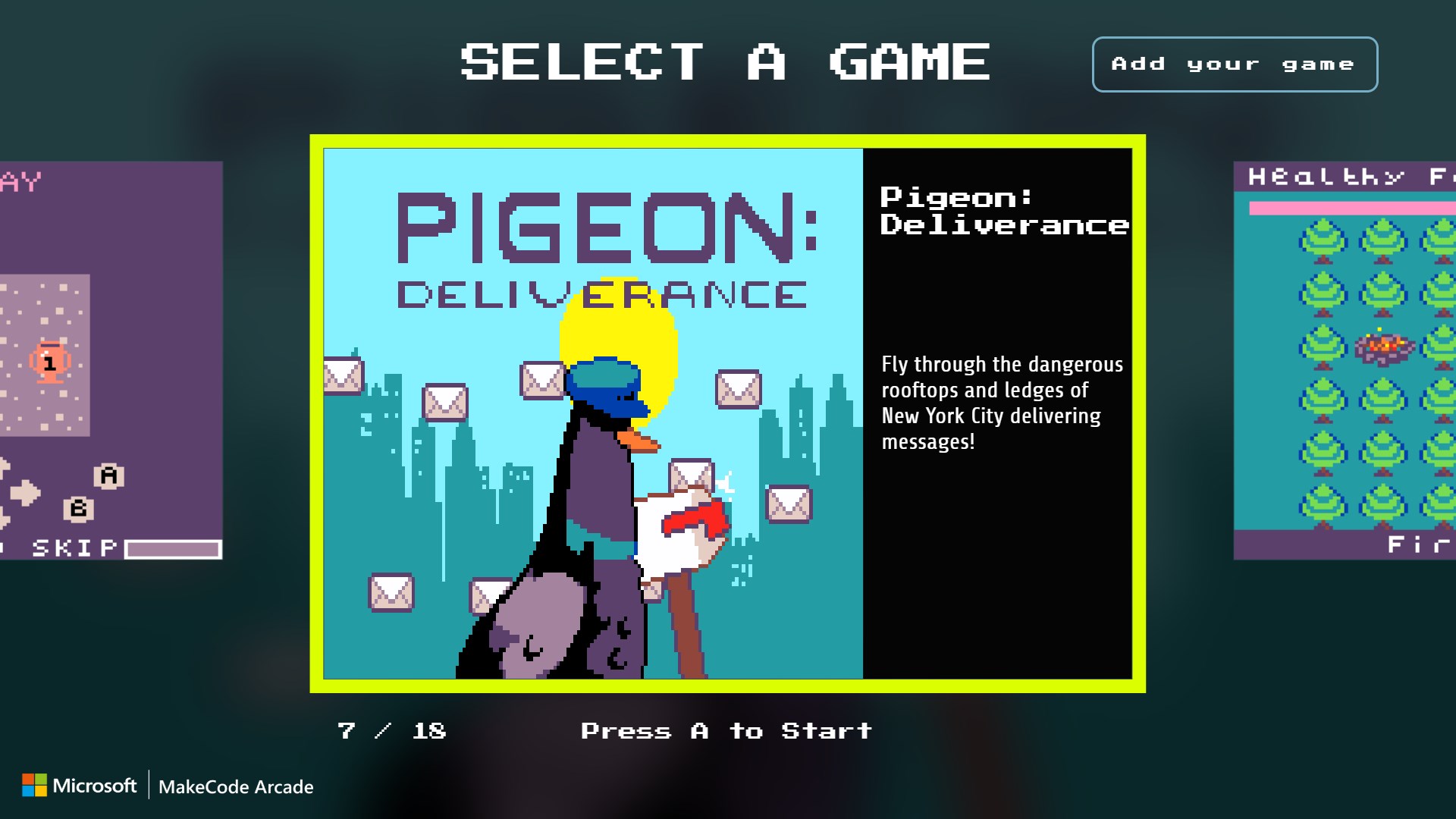 MakeCode Arcade Kiosk screenshot 2