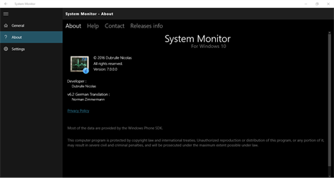 System Monitor Screenshots 2