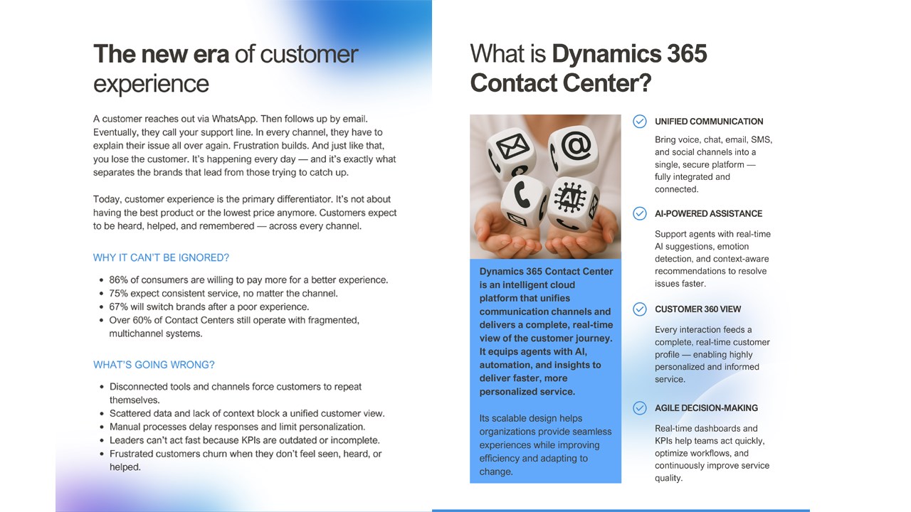 Snapshot 4 of Implementation of Dynamics 365 Contact Center and Microsoft AI Service Agents by C-ven