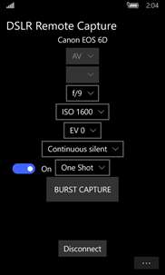 DSLR Remote Capture for Canon EOS screenshot 3