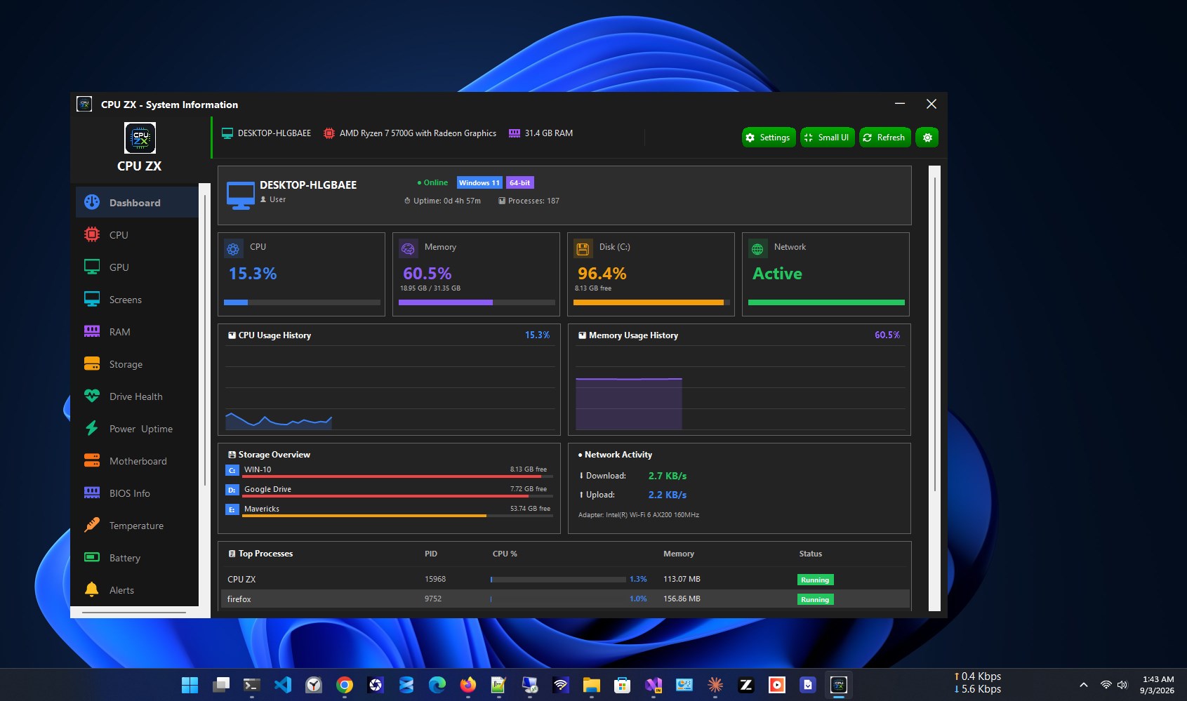 CPU Plus screenshot