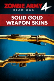 Zombie Army 4: Solid Gold Weapon Skins