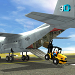 Cargo Plane City Airport - Truck Forklift Flight