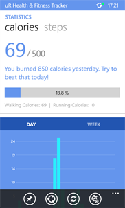uR Health & Fitness Tracker screenshot 3