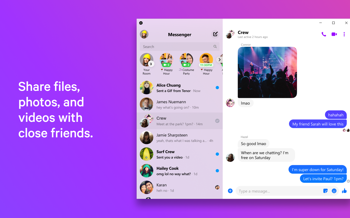 Messenger (Beta) Screenshot