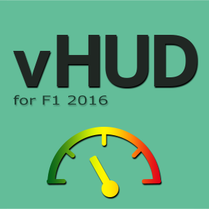 vHUD for F1 2016