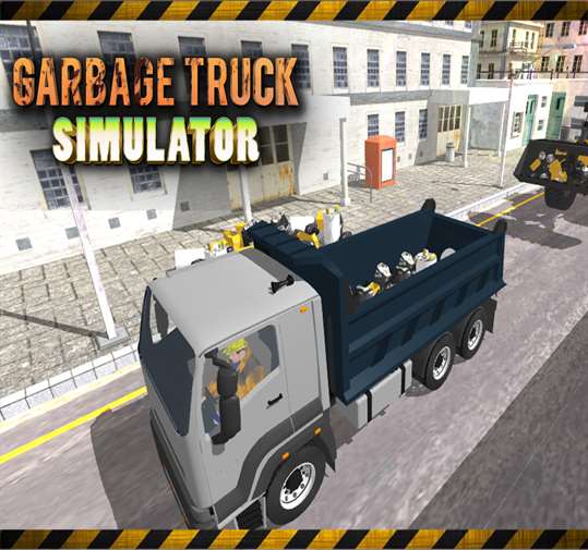 Garbage Truck Simulator 3D screenshot 2