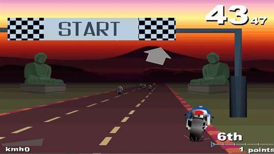 Crazy Racing Moto screenshot 3