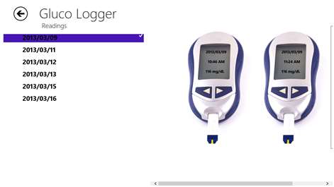 Gluco Logger Screenshots 1