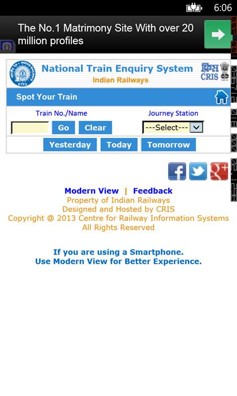 IRCTC Live Train Status Screenshots 2