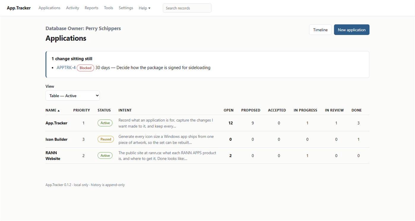 #6. App.Tracker (Windows) De: RANN
