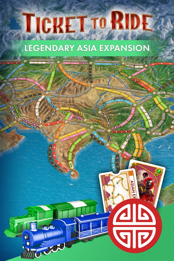 Ticket to Ride: Legendary Asia Expansion