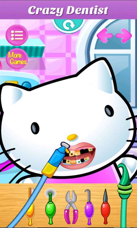 Hello Kitty At the Dentist Screenshots 1