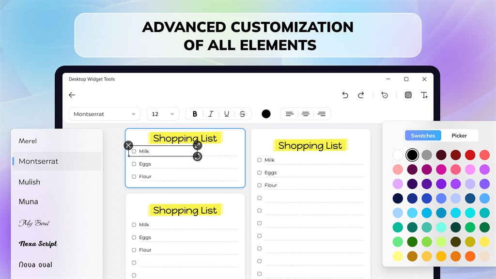 Desktop Widget Tools: Custom Calendar and Clock_2