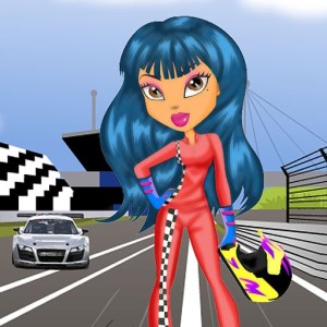 Racing Girl Dressup Game icon
