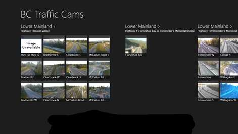 BC Traffic Cams Screenshots 1