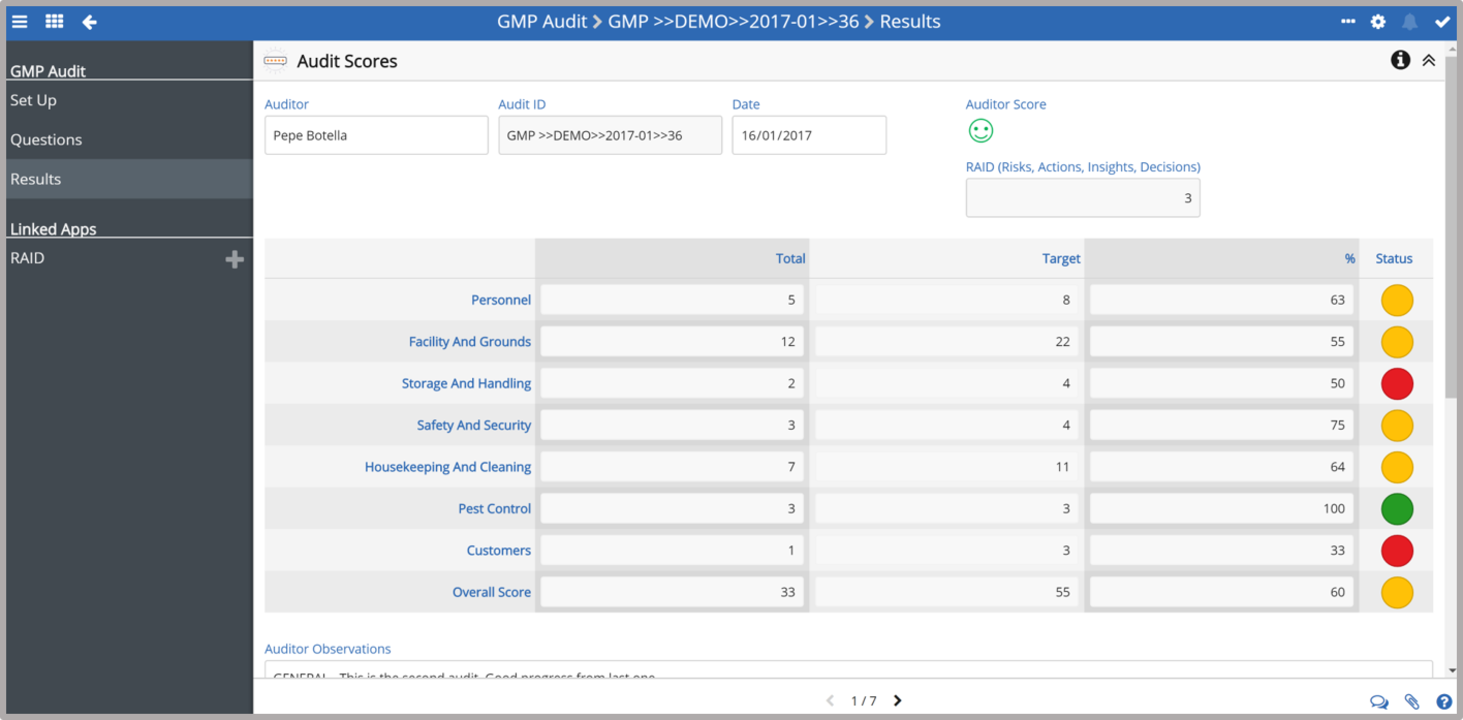 Snapshot 3 of GMP Audit - Good Manufacturing Practice Audit