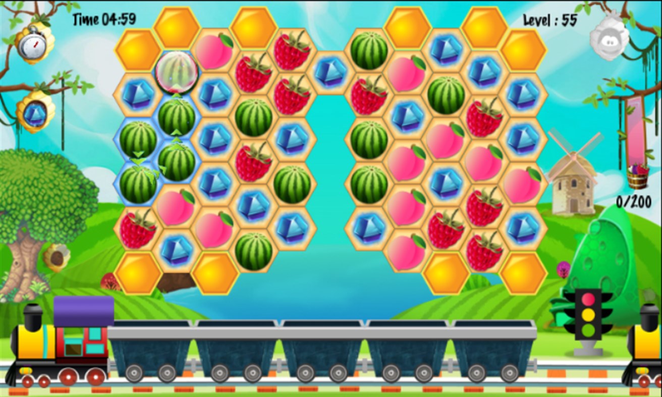 #6. Honeycomb Farm Match 3 (Windows) By: ViMAP Services Pvt Ltd