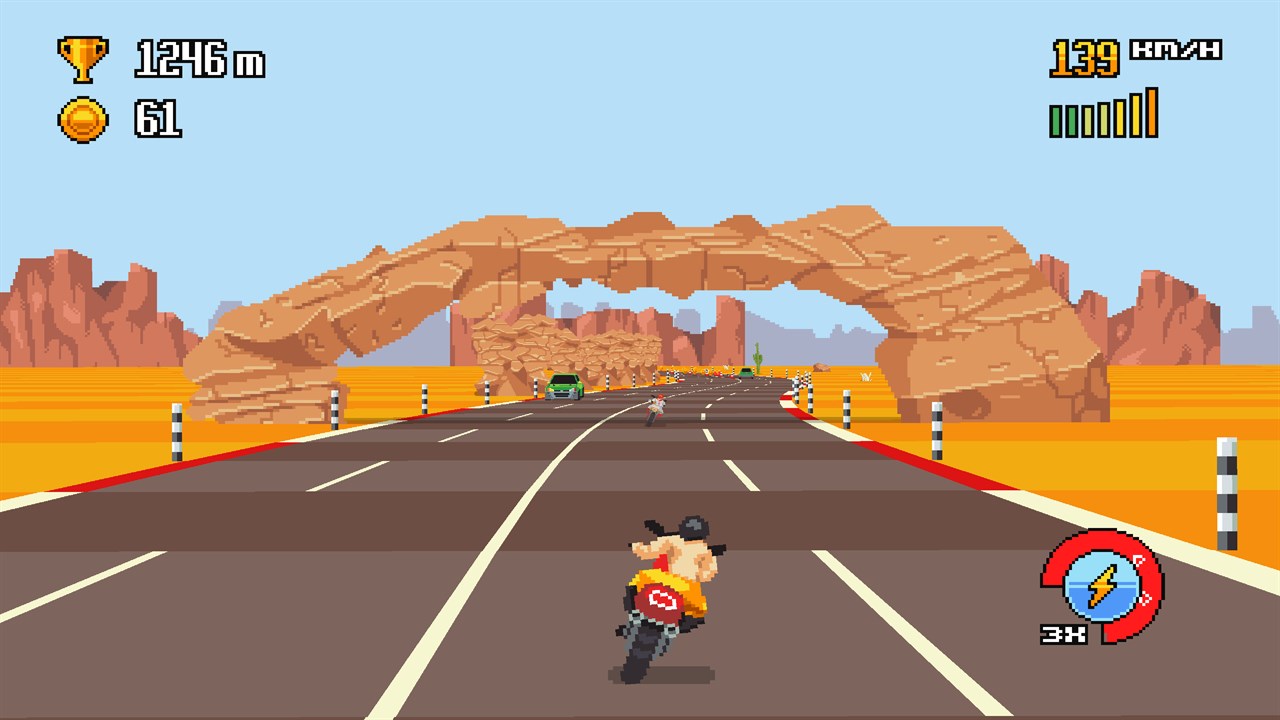 Retro Highway screenshot 1