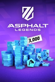 Asphalt Legends - 3000 Tokens