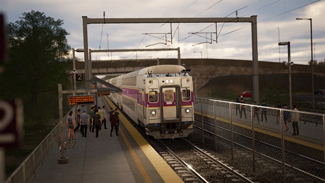 Train Sim World 5: MBTA Providence/Stoughton Line HSP46 Pack screenshot 3