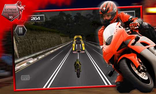 Extreme Highway Biker 3D screenshot 1