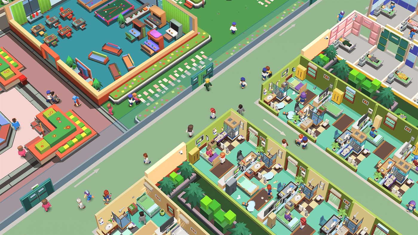 #2. Idle Psych Hospital Tycoon (Windows) By: Chengdu Yupo Technology Co., Ltd.