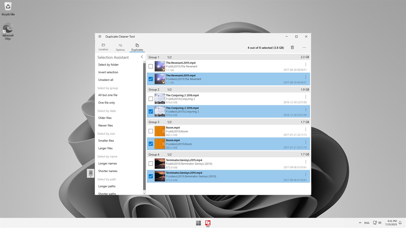 #6. Duplicate Cleaner Tool (Windows) 게시자: Mehrzad Chehraz