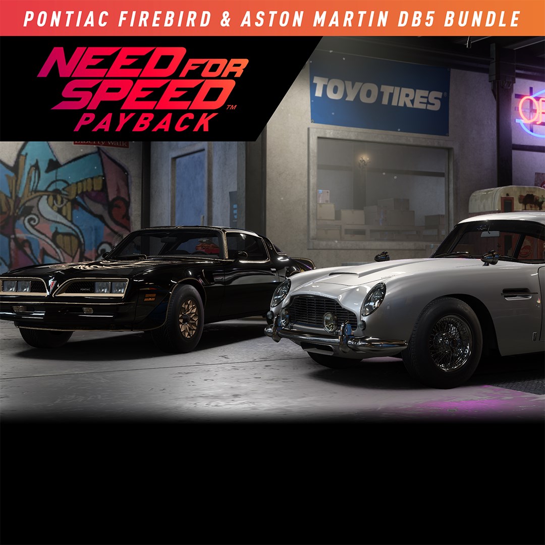 Need for Speed™ Payback: paquete de superversiones de Pontiac Firebird y Aston Martin DB5