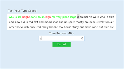 Type Speed Screenshots 1
