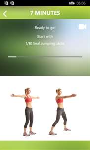 7 Minute Workout : Fitness for Women screenshot 1