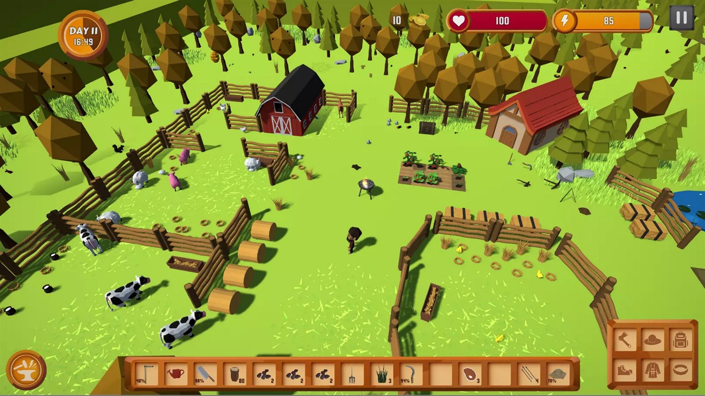 #6. Survival Farming (Windows) 由: SoteroApps
