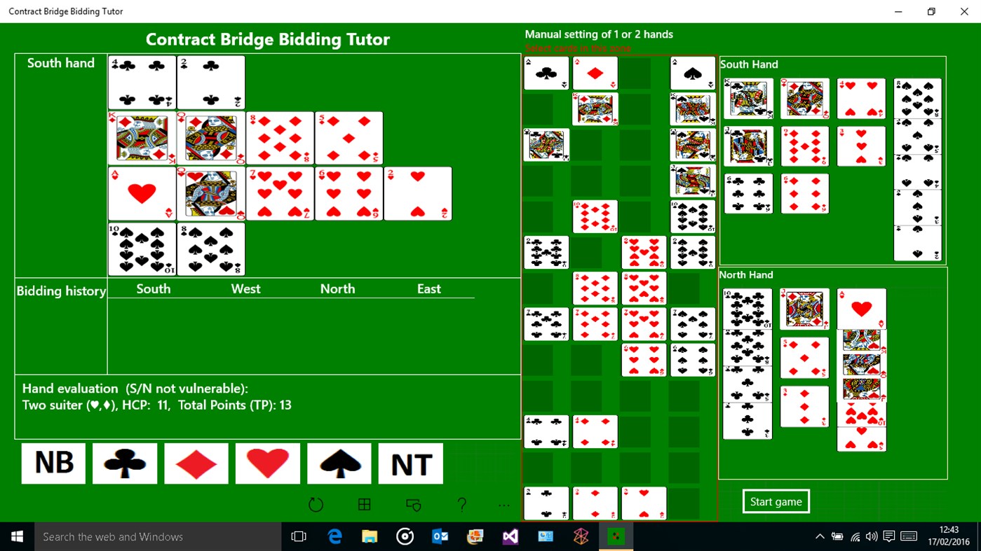 #8. Contract Bridge Bidding Tutor for Windows 10 (Windows) 作者: SerendIP Network