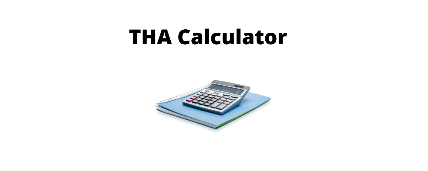 THA Calculator marquee promo image
