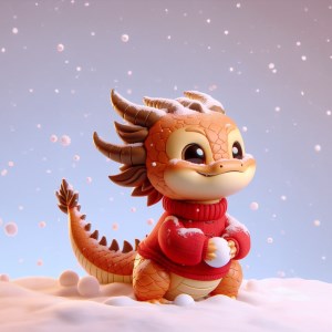 Cute dragon baby Alan