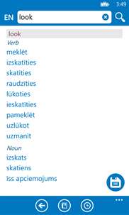 Latvian English dictionary ProDict Free screenshot 2