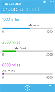Run 1000 miles screenshot 1