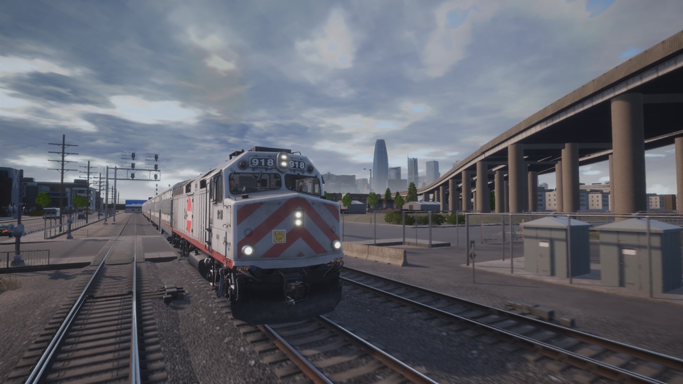 #3. Train Sim World® 4 Compatible: Peninsula Corridor: San Francisco - San Jose (Windows) Podle: Dovetail Games