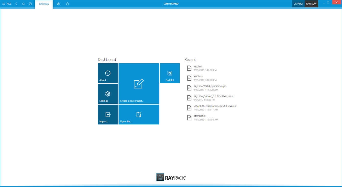 #1. RayPack (Windows) 由: Raynet GmbH
