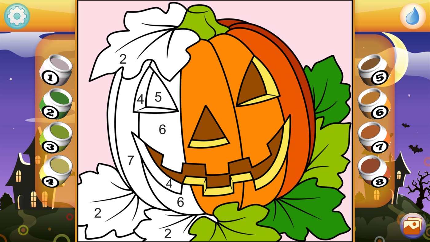 #6. Halloween - Color by Numbers (Xbox) By: Kedronic UAB