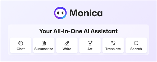 Monica - Your AI Copilot powered by ChatGPT, DeepSeek marquee promo image
