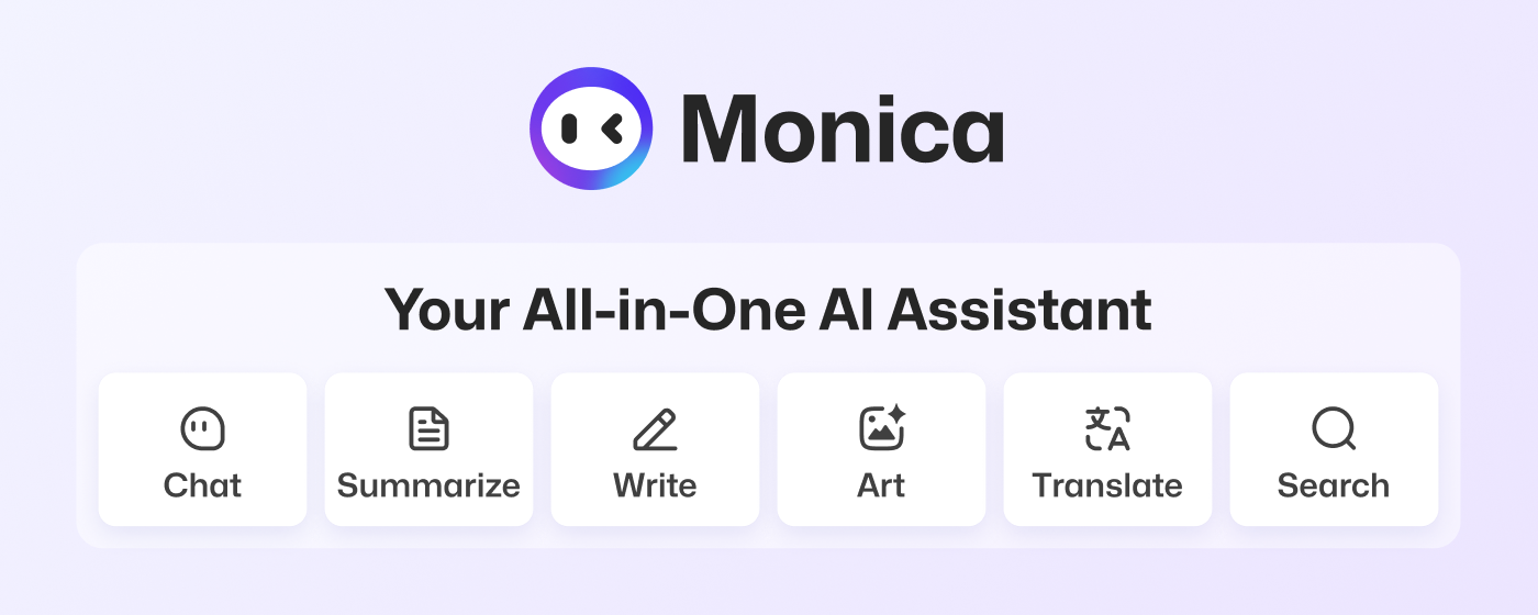 Monica - Your AI Copilot powered by ChatGPT, DeepSeek