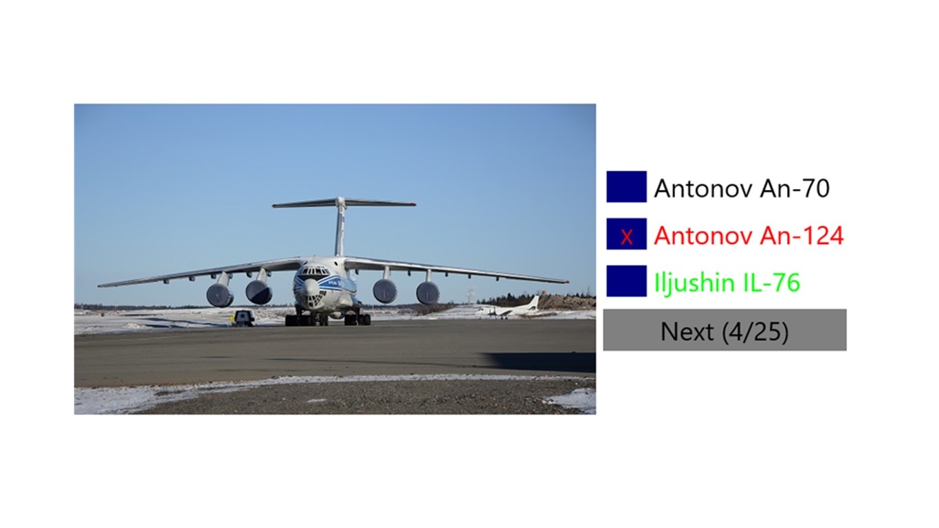Captura de Pantalla 8 AircraftQuizX windows