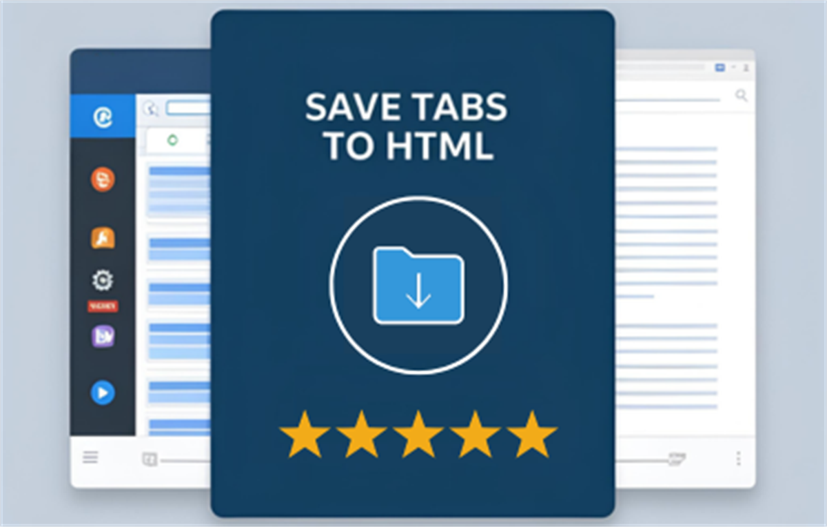 Save Tabs to HTML
