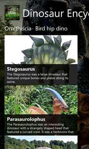 Dinosaur Encyclopedia screenshot 2