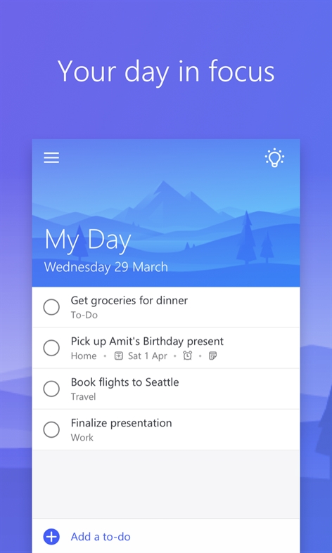 Microsoft To-Do Screenshot